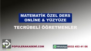 Trabzon Matematik Özel Ders